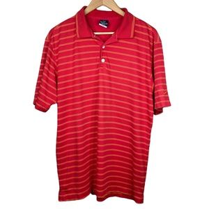 Nike Golf Polo Red and Orange Men’s Medium
